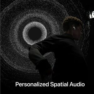 White Wireless Earbuds with Voice Isolation